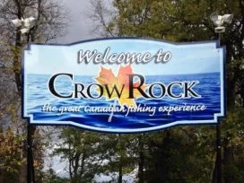 Crow Rock Sign