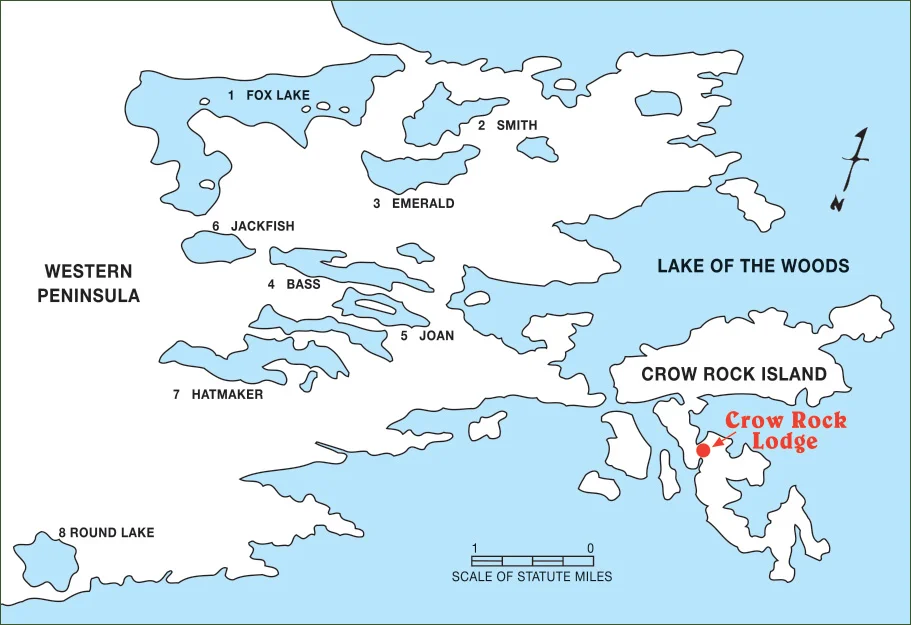 Crow Rock Remote Lakes