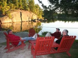 Sitting by the Lake