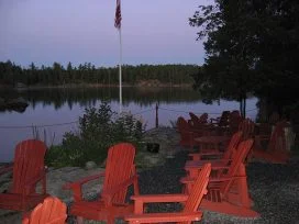 Patio at Sunset